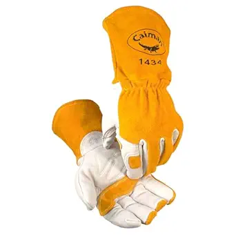 Caiman Reinforced Leather Winter Grain Welding Gloves