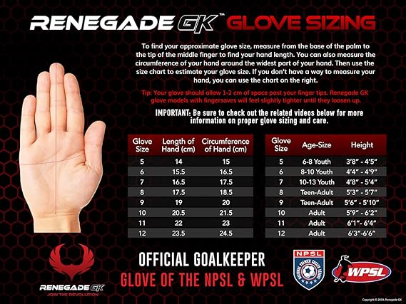 RGK Renegade Goalkeeper Gloves - Uncompromising Performance and Protection for Elite Athletes - Image 3