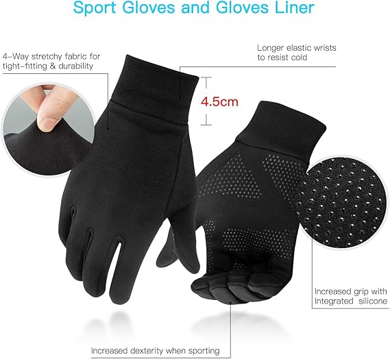 Cesus Thermal Insulated Winter Driver Gloves - Image 2