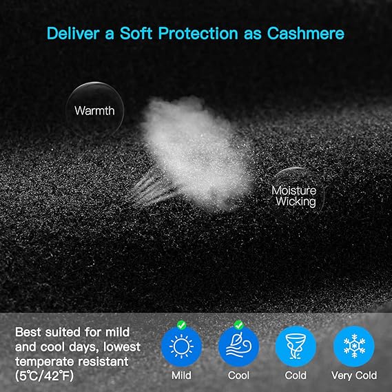 Cesus Thermal Insulated Winter Driver Gloves - Image 3