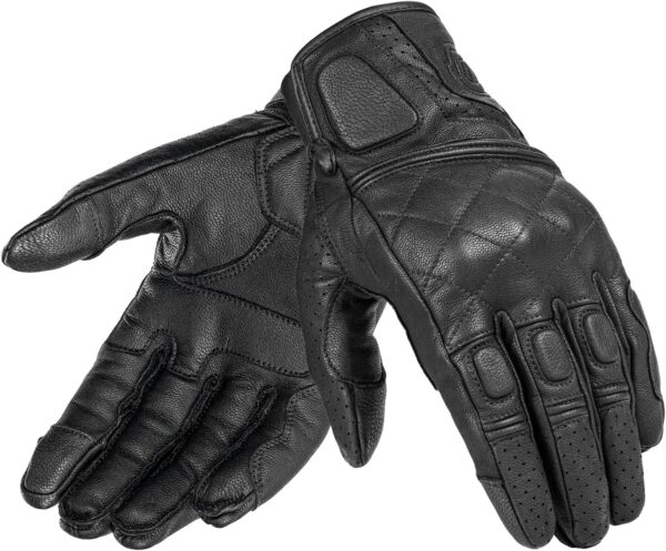 Motorcycle Gloves Leather Men's Genuine Leather